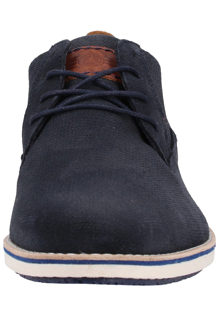 Bullboxer Halbschuhe Leder Dunkelblau - surf4shoes