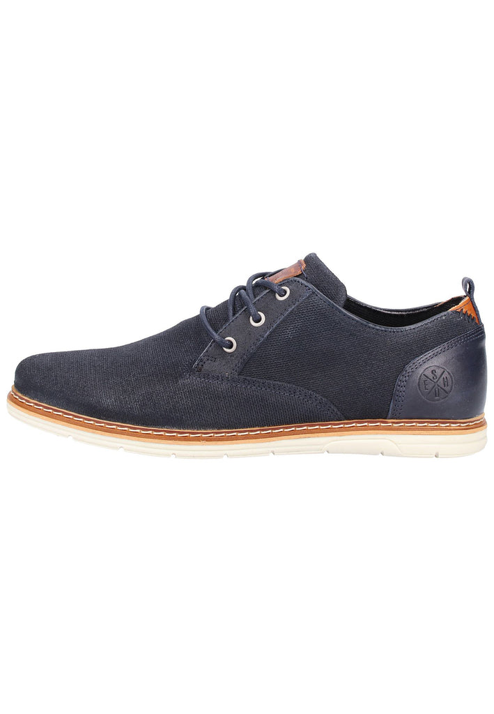 Bullboxer Halbschuhe Leder Dunkelblau - surf4shoes