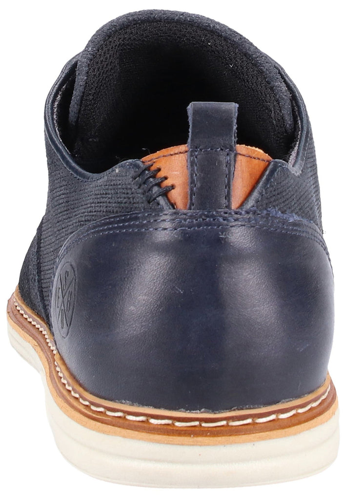 Bullboxer Halbschuhe Leder Dunkelblau - surf4shoes