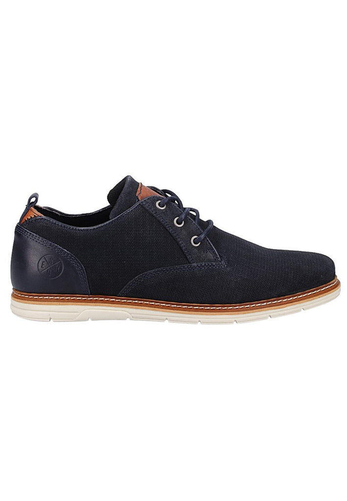 Bullboxer Halbschuhe Leder Dunkelblau - surf4shoes