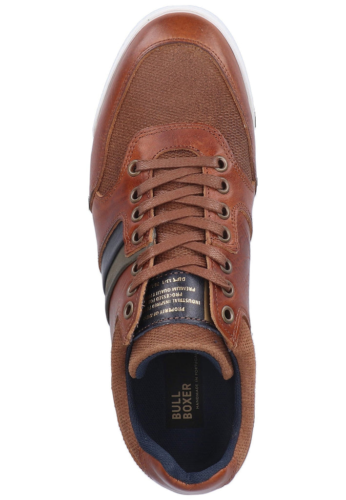 Bullboxer Sneaker Leder Cognac - surf4shoes