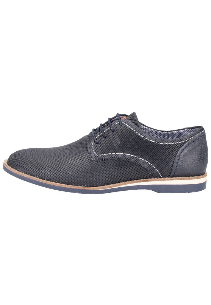 Bullboxer Halbschuhe Leder Blau - surf4shoes