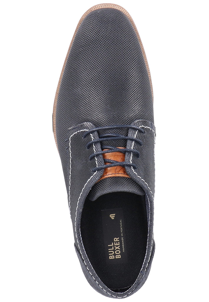 Bullboxer Halbschuhe Leder Blau - surf4shoes