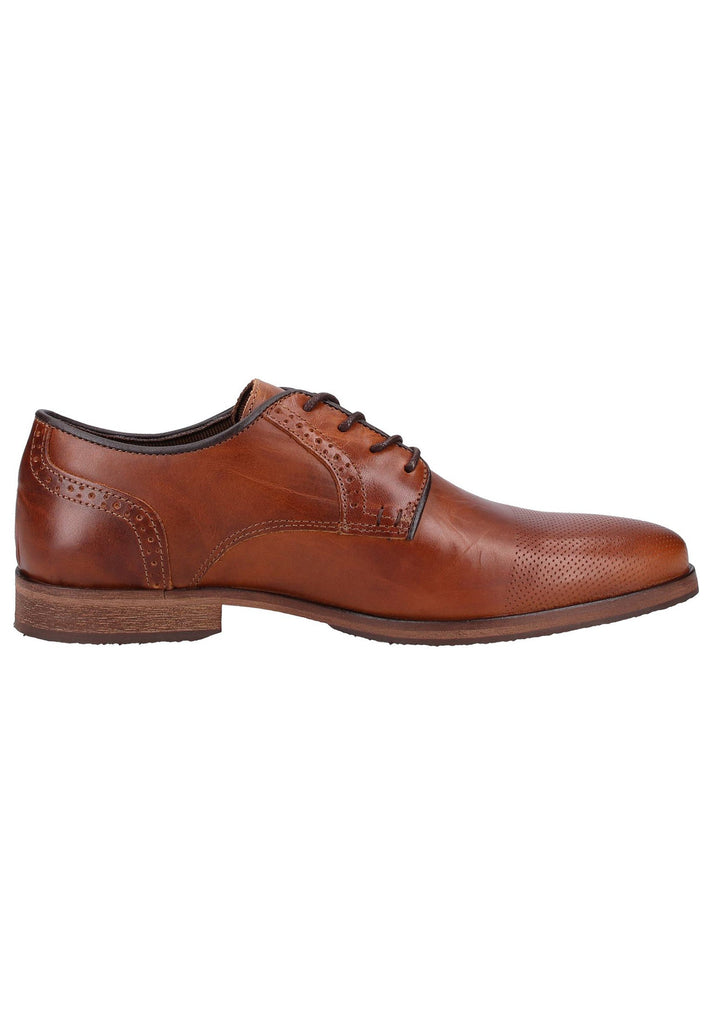 Bullboxer Businessschuhe Leder Cognac - surf4shoes