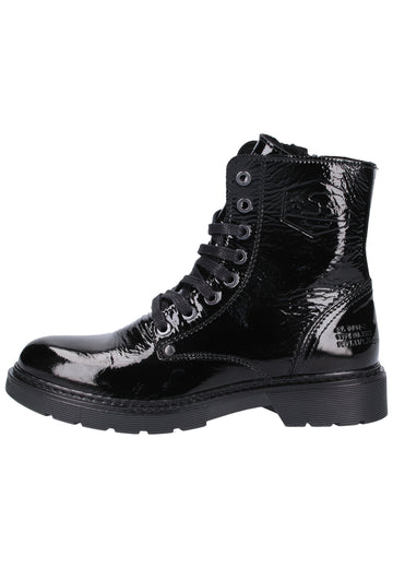 Bullboxer Stiefelette Leder Schwarz - surf4shoes