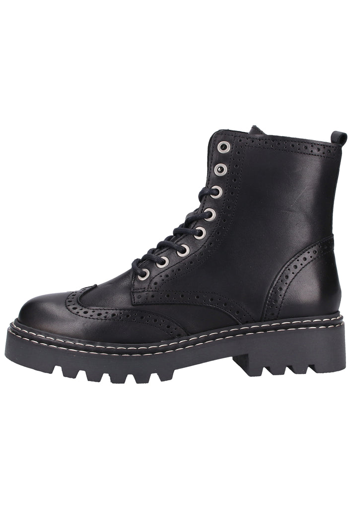 Bullboxer Stiefelette Leder Schwarz - surf4shoes