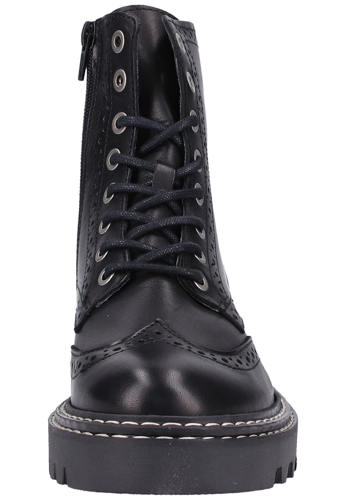 Bullboxer Stiefelette Leder Schwarz - surf4shoes