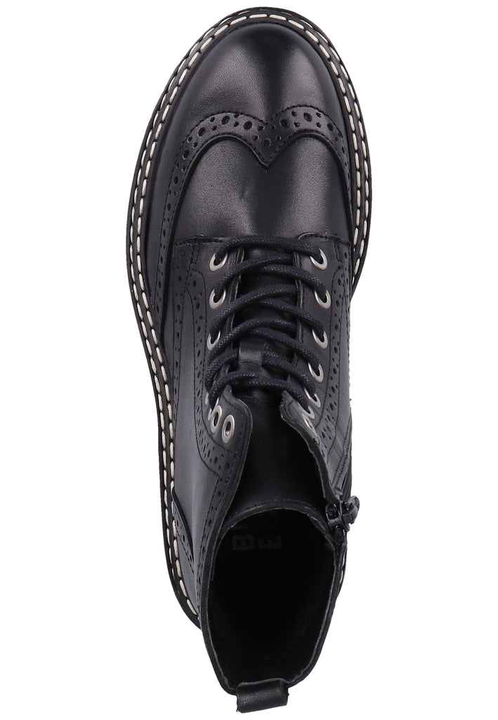 Bullboxer Stiefelette Leder Schwarz - surf4shoes