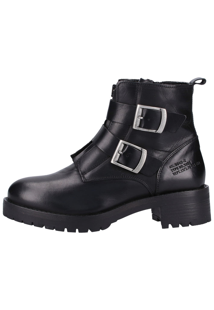 Bullboxer Stiefelette Leder Schwarz - surf4shoes