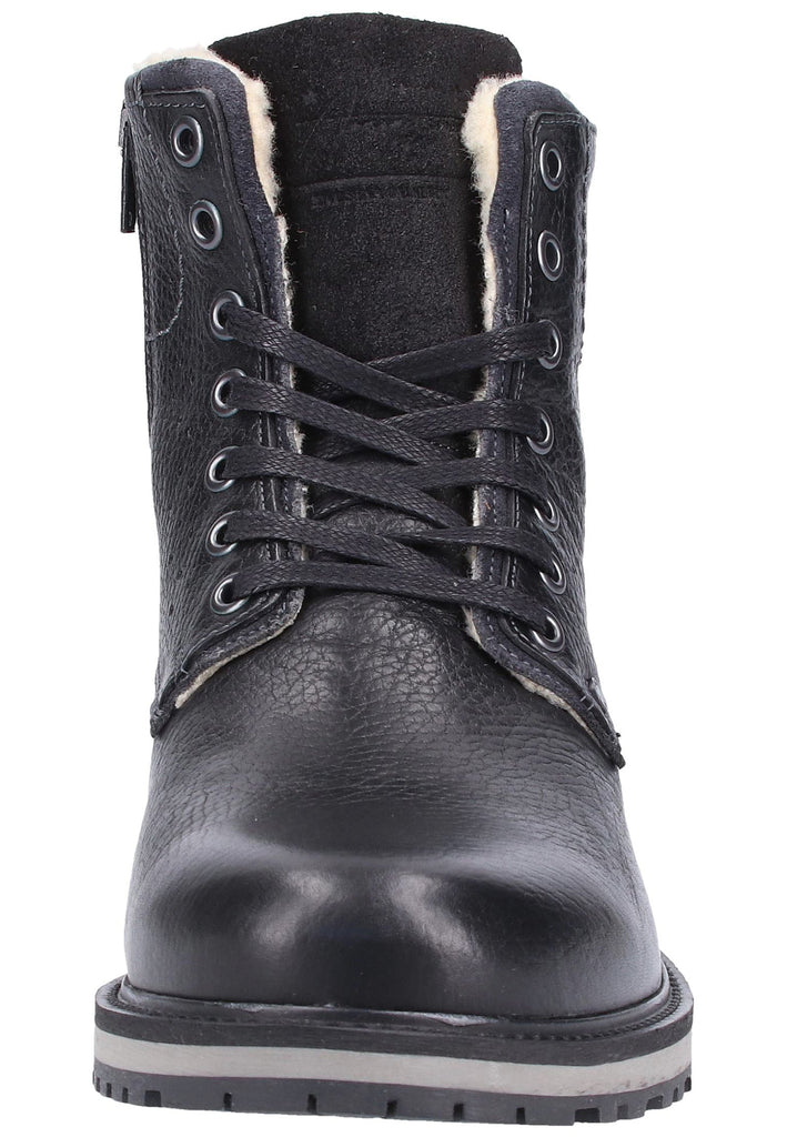 Bullboxer Stiefelette Leder Schwarz - surf4shoes