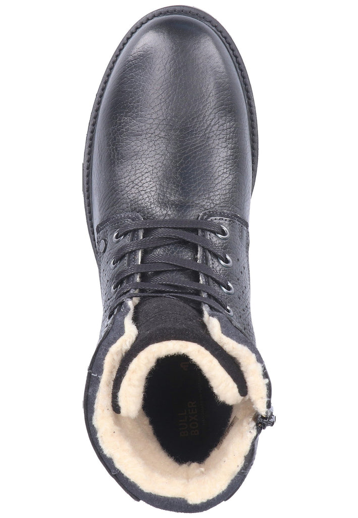 Bullboxer Stiefelette Leder Schwarz - surf4shoes