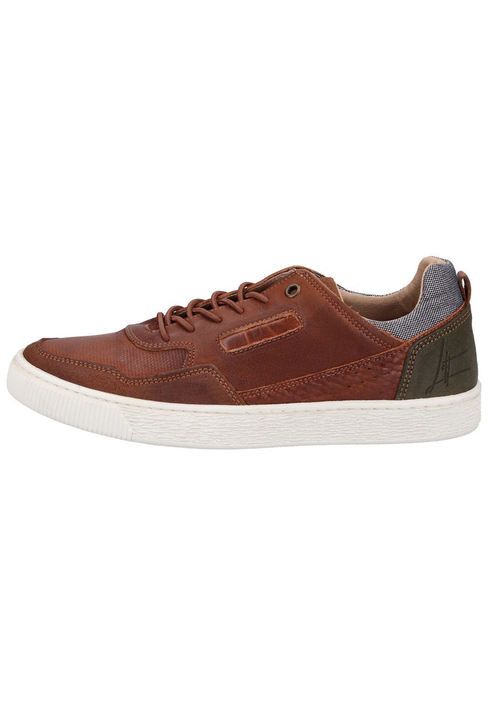 Bullboxer Sneaker Leder/Textil Cognac - surf4shoes
