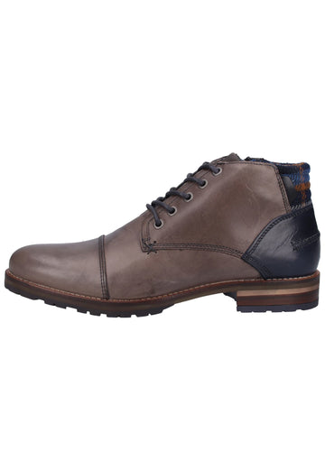 Bullboxer Stiefelette Leder Grau - surf4shoes