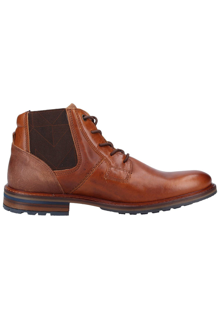 Bullboxer Stiefelette Leder Cognac - surf4shoes