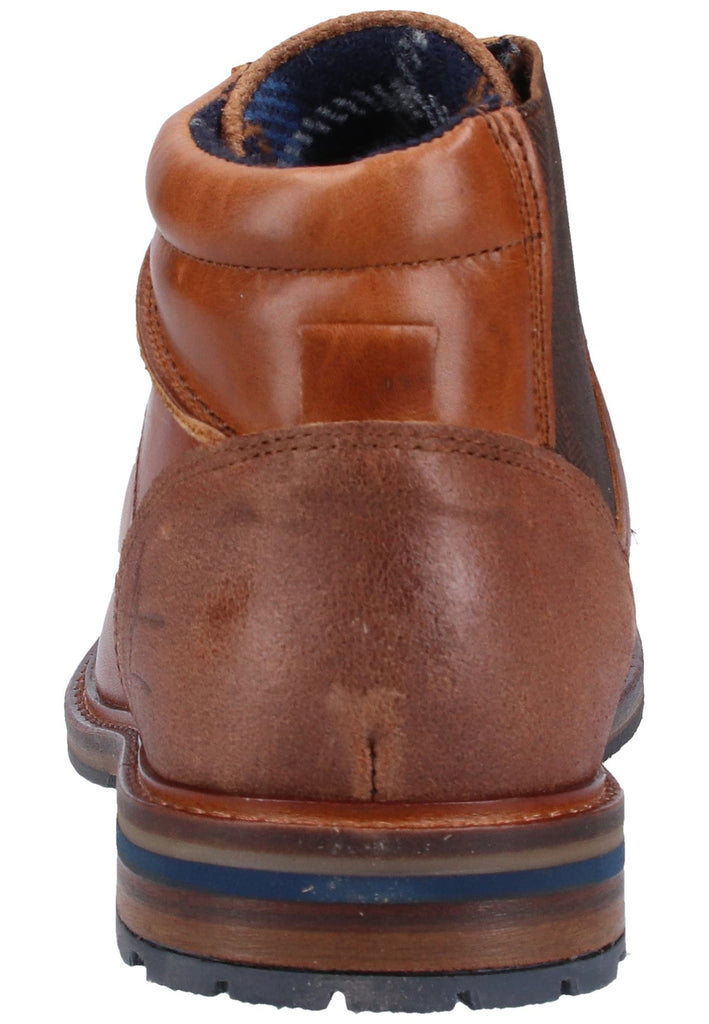 Bullboxer Stiefelette Leder Cognac - surf4shoes