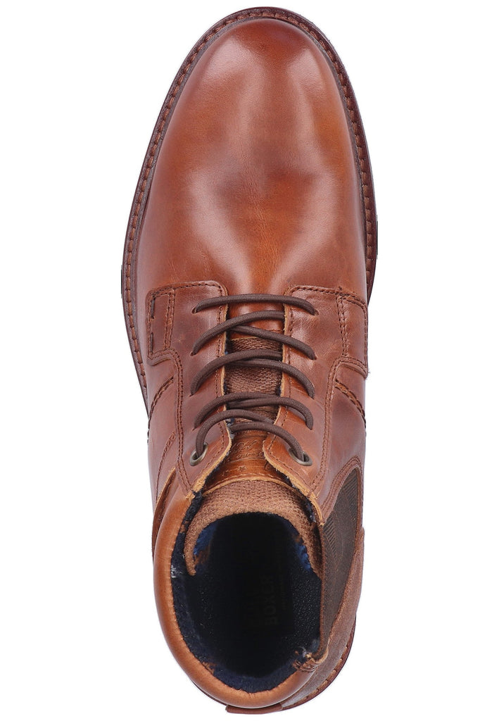 Bullboxer Stiefelette Leder Cognac - surf4shoes