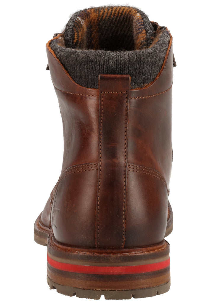 Bullboxer Stiefelette Leder/Textil Dunkelbraun - surf4shoes