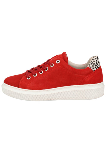 Bullboxer Sneaker Veloursleder Rot - surf4shoes