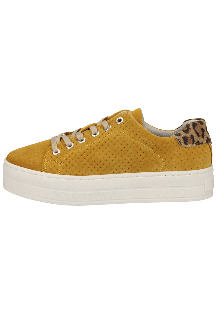 Bullboxer Sneaker Veloursleder Gelb - surf4shoes
