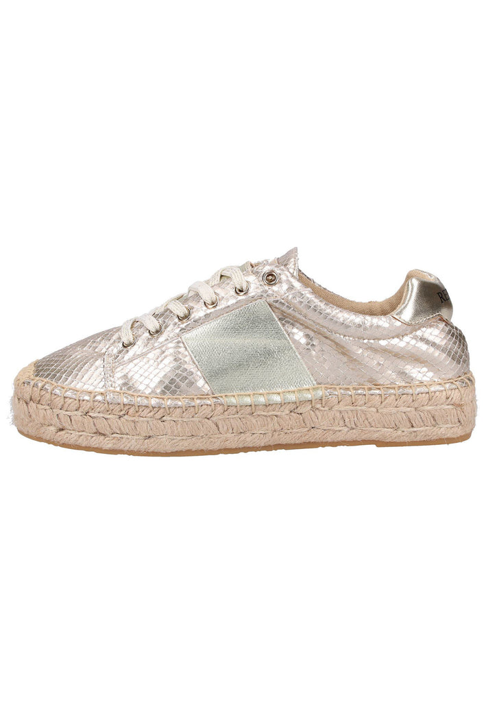 Replay Halbschuhe Lederimitat Gold - surf4shoes