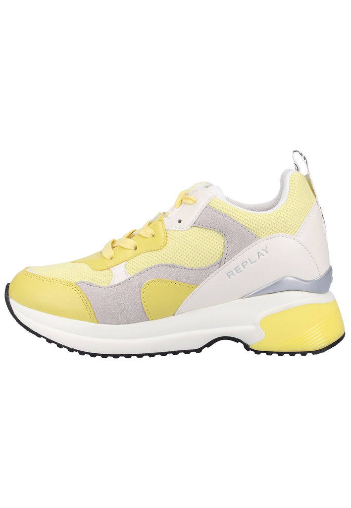 Replay Sneaker Leder/Textil Gelb - surf4shoes