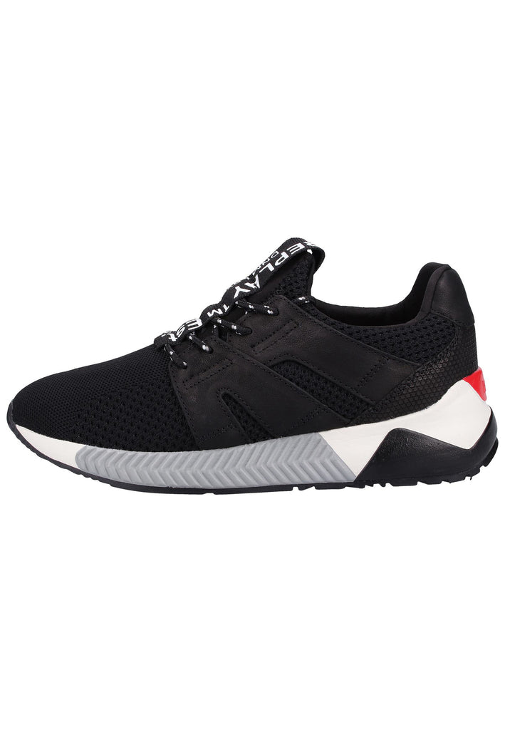 Replay Sneaker Leder/Textil Schwarz - surf4shoes