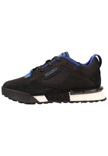 Replay Sneaker Veloursleder/Textil Schwarz - surf4shoes