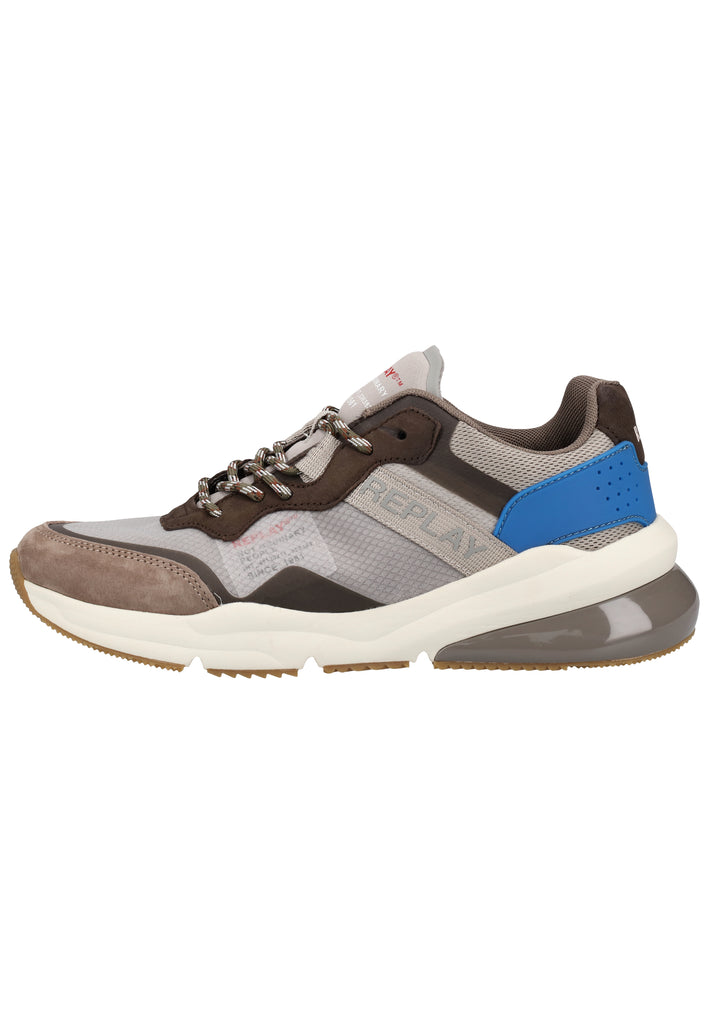 Replay Sneaker Leder/Mesh Grau - surf4shoes