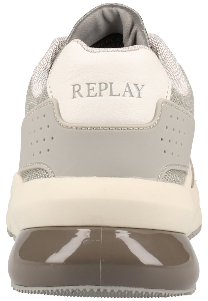 Replay Sneaker Leder/Mesh Beige - surf4shoes