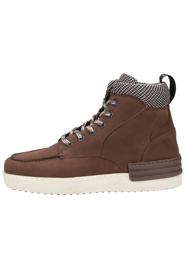 Replay Sneaker Leder/Textil Dunkelbraun - surf4shoes