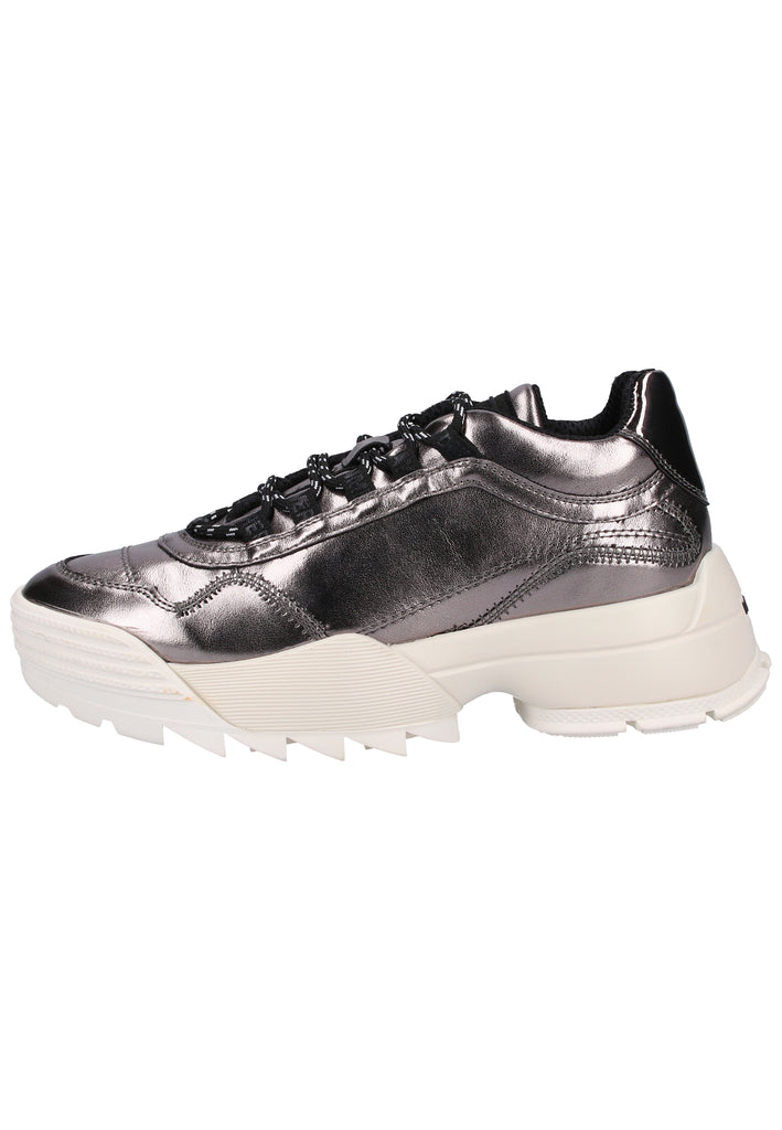 Replay Sneaker Lederimitat Silber - surf4shoes