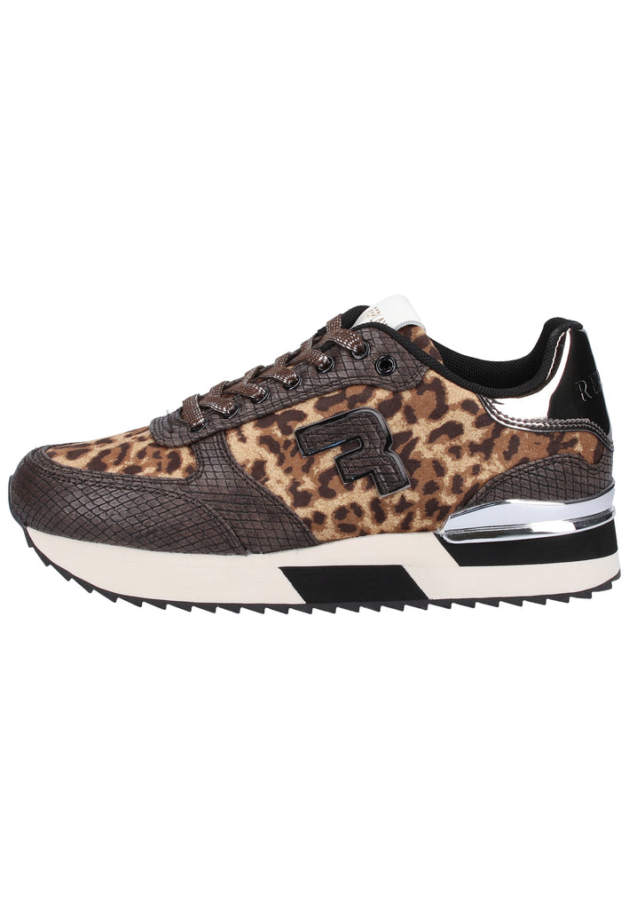 Replay Sneaker Lederimitat/Textil Leopard - surf4shoes