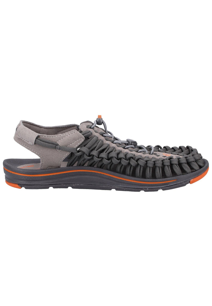 Keen Sandalen Textil Grau/Orange - surf4shoes