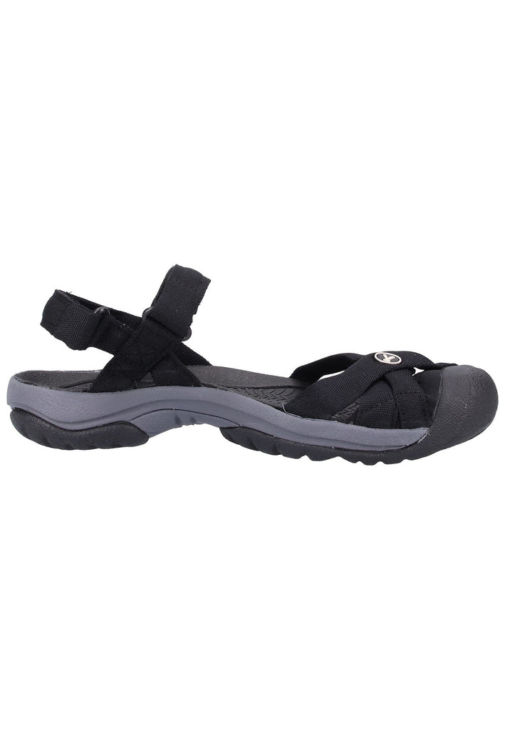Keen Sandalen Lederimitat/Textil Schwarz/Grau - surf4shoes