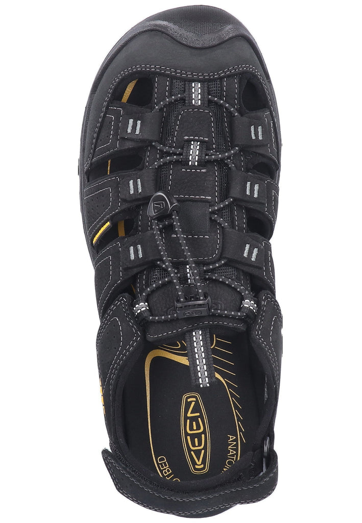 Keen Sandalen Leder Schwarz - surf4shoes