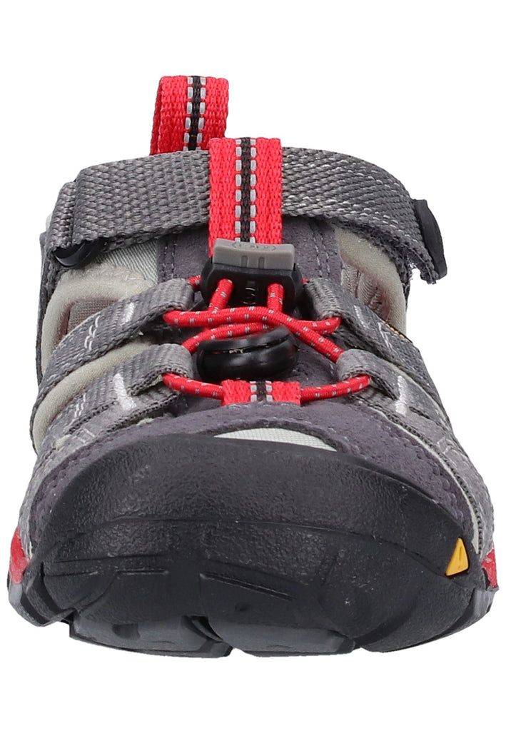 Keen Sandalen Textil Grau/Rot - surf4shoes