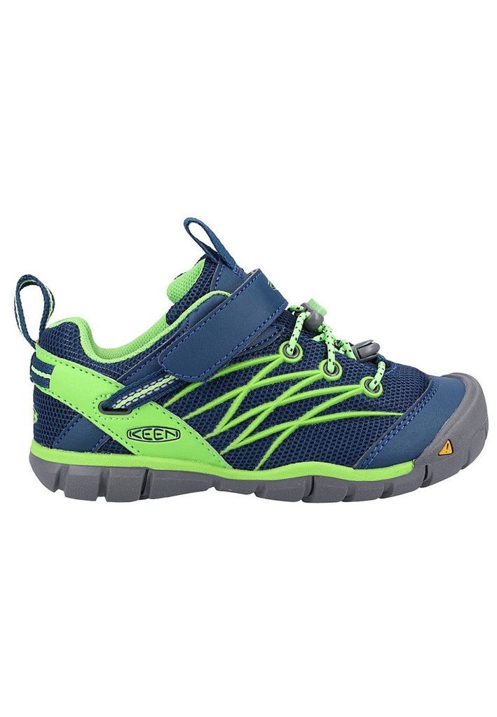 Keen Wanderschuhe Synthetik/Textil Blau/Grün - surf4shoes