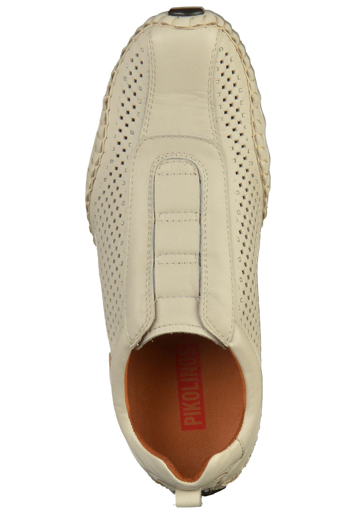 Pikolinos Slipper Leder Weiß - surf4shoes