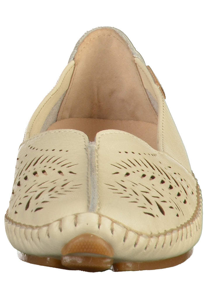 Pikolinos Slipper Leder Weiß - surf4shoes