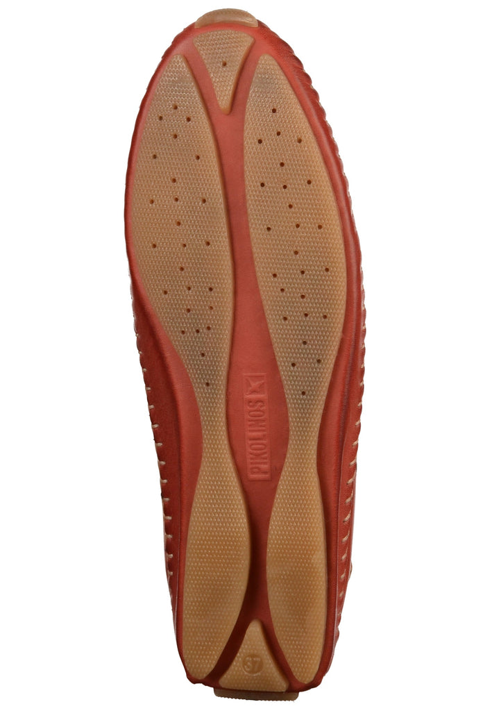 Pikolinos Slipper Leder Rot - surf4shoes