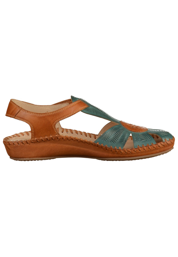Pikolinos Sandalen Leder Blau - surf4shoes