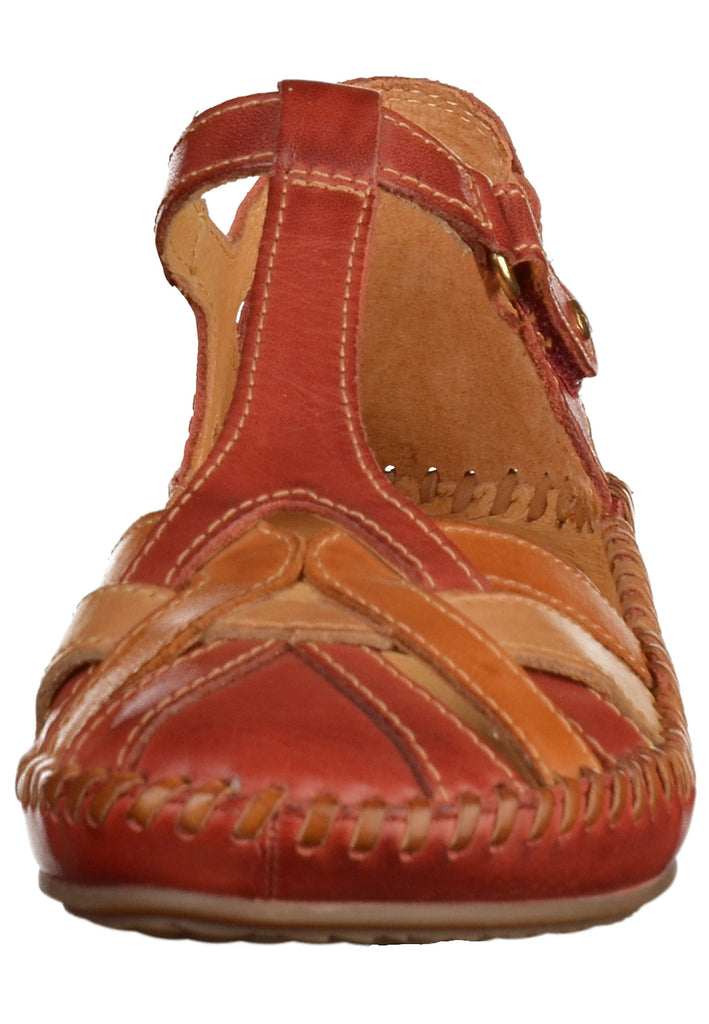 Pikolinos Sandalen Leder Rot - surf4shoes