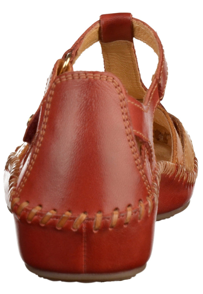 Pikolinos Sandalen Leder Rot - surf4shoes