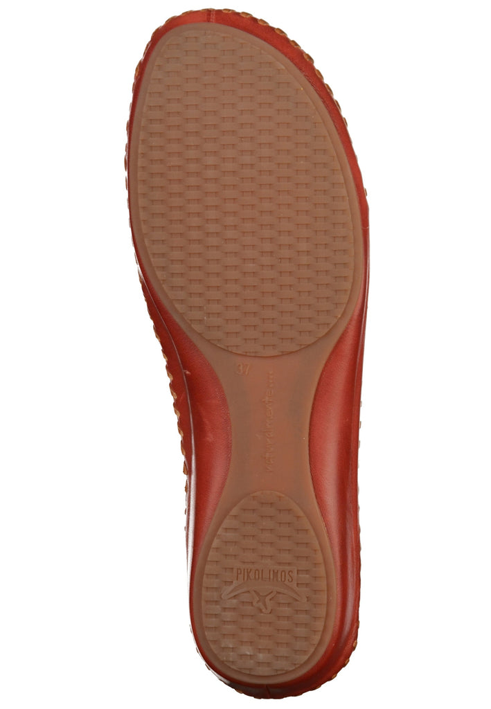 Pikolinos Sandalen Leder Rot - surf4shoes