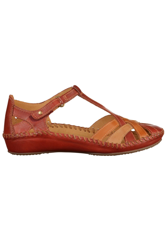 Pikolinos Sandalen Leder Rot - surf4shoes