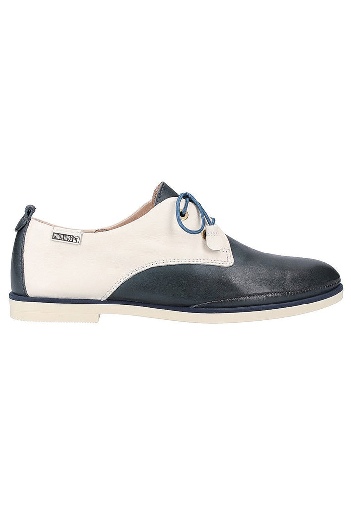 Pikolinos Halbschuhe Leder Blau - surf4shoes