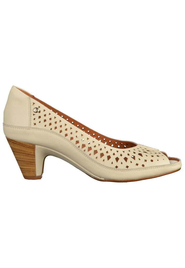 Pikolinos Pumps Leder Weiß - surf4shoes
