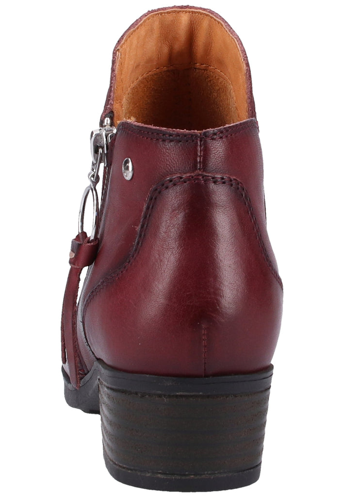 Pikolinos Stiefelette Leder Bordeaux - surf4shoes