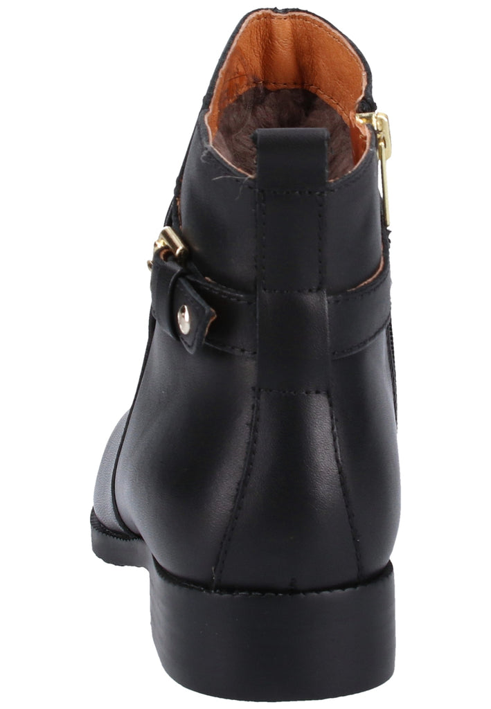 Pikolinos Stiefelette Leder Schwarz - surf4shoes