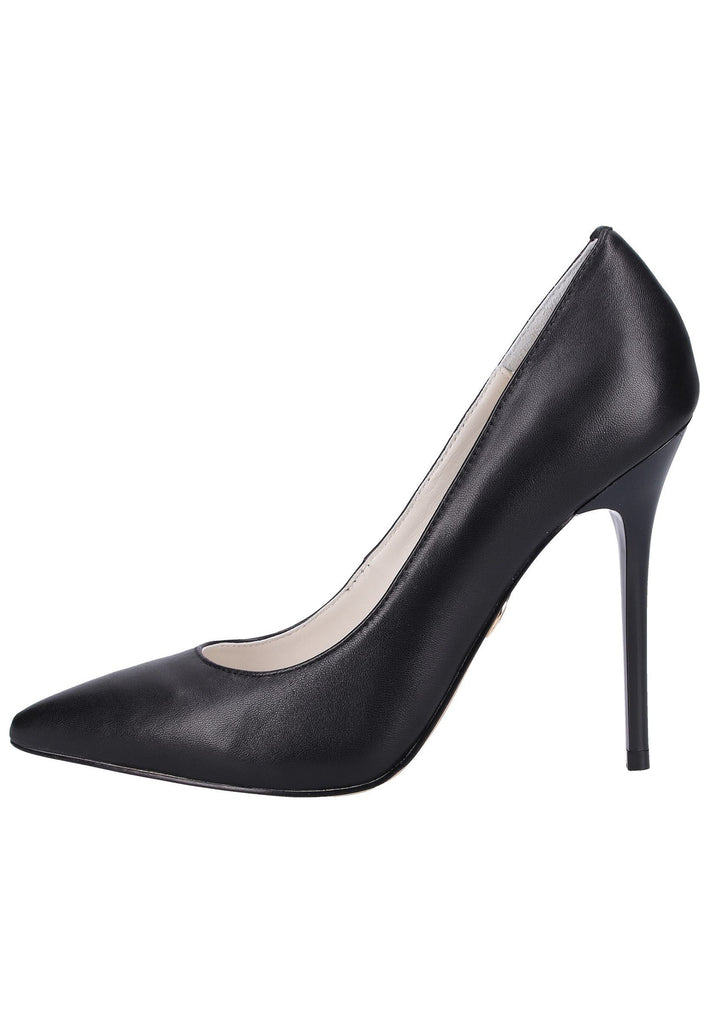 Buffalo Pumps Lederimitat Schwarz - surf4shoes